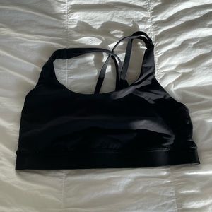 Black energy bra